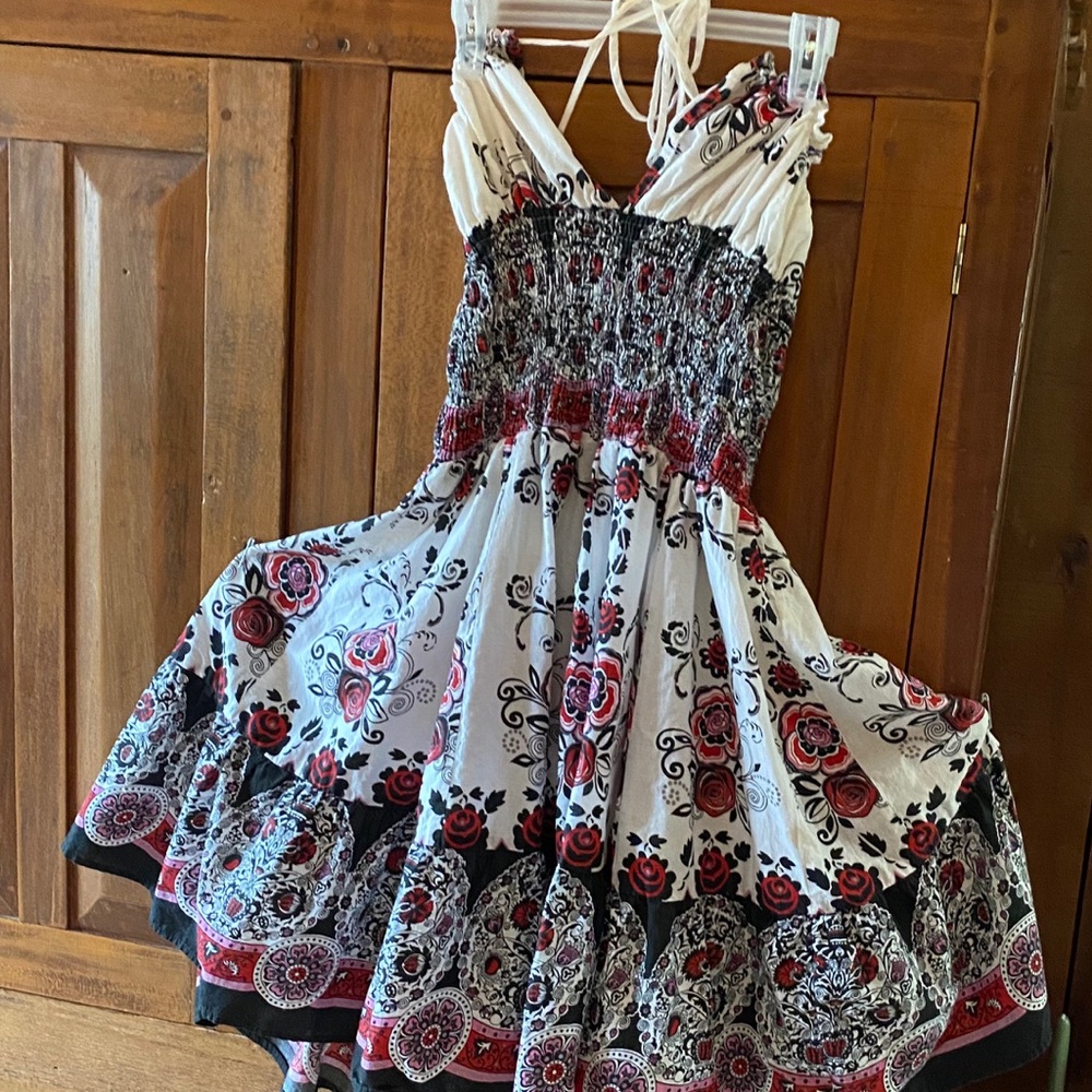Halter top sun dress